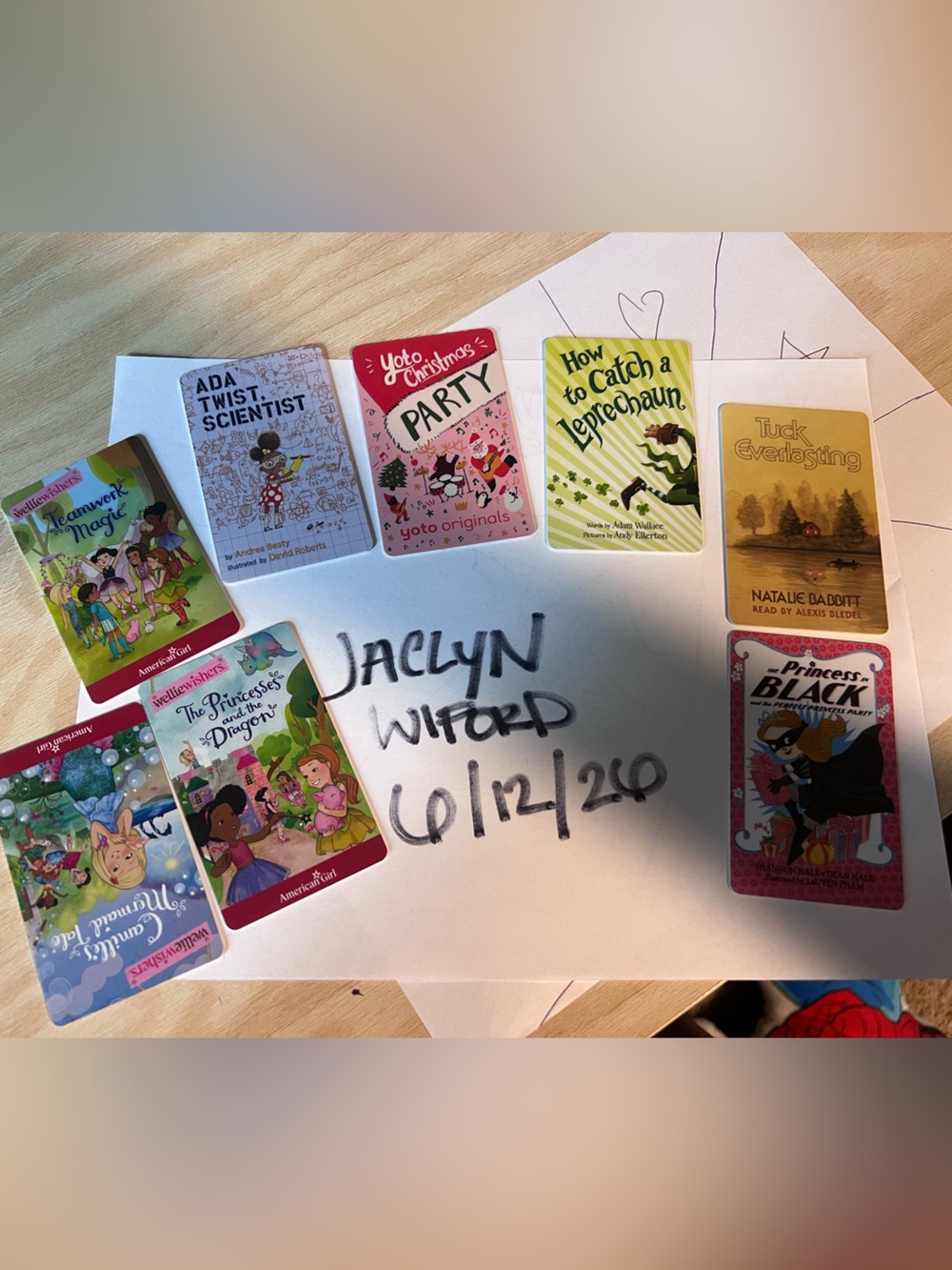 8 Yoto cards